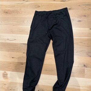 Abercrombie Men's Black Drawstring Jogger Pants